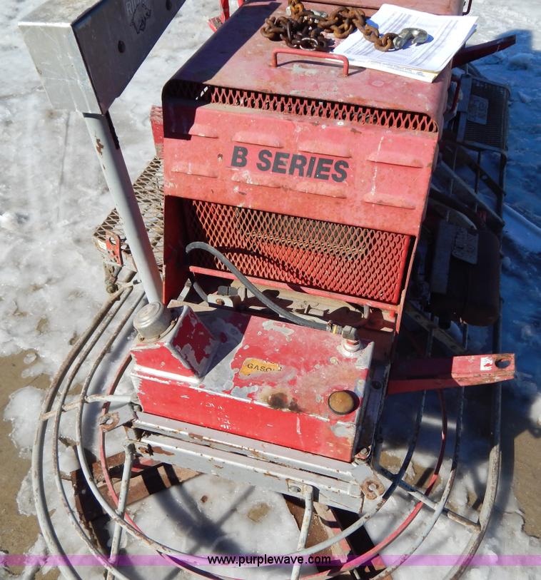 image for item I1151 Razorback HP200 B series 10' concrete trowel