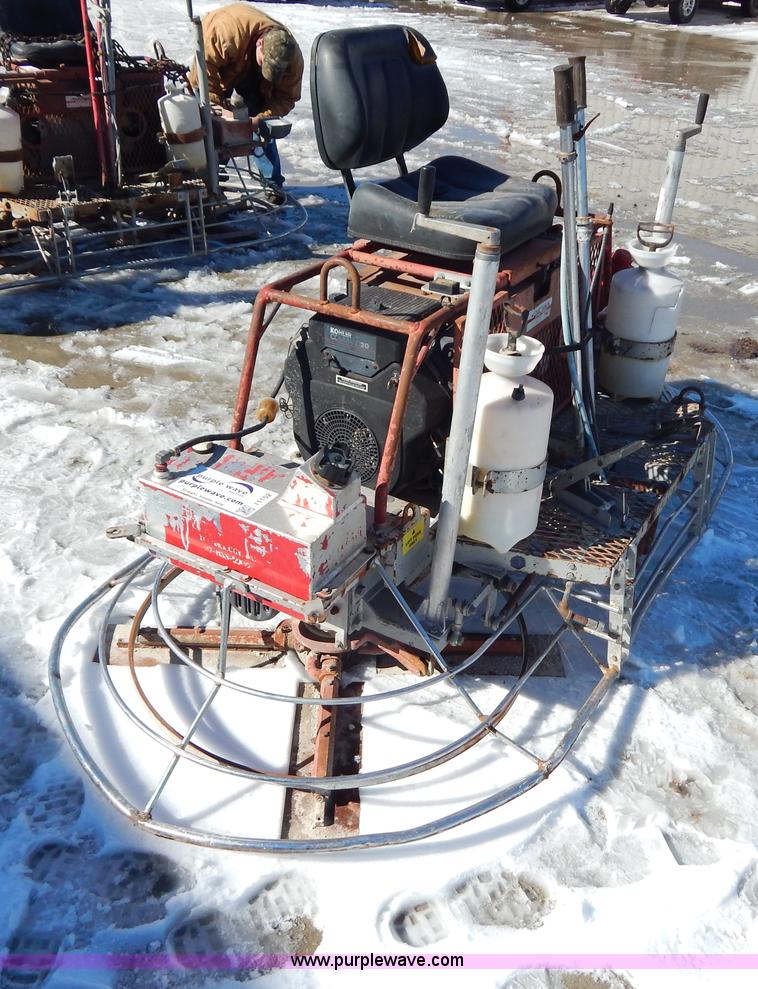 image for item I1152 Razorback HP200 8' concrete trowel