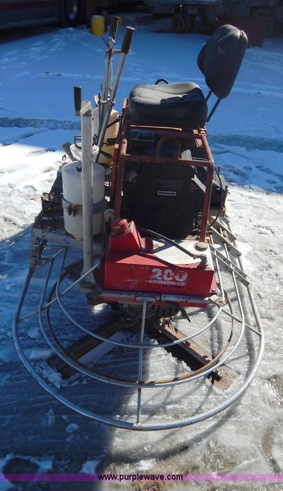 image for item I1152 Razorback HP200 8' concrete trowel