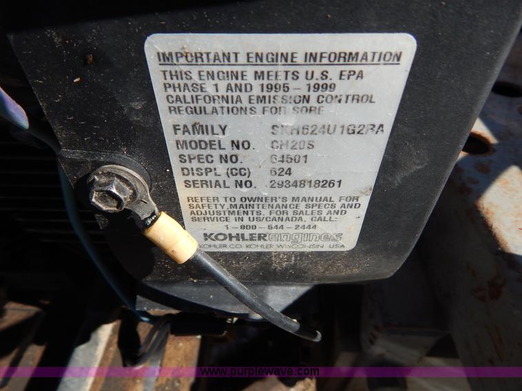 image for item I1153 Razorback HP200 8' concrete trowel