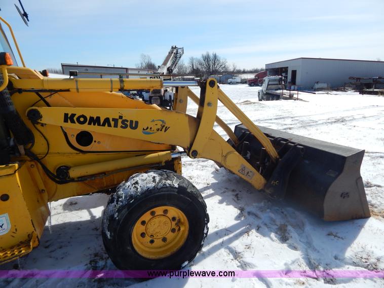 image for item I1160 2001 Komatsu WB140 backhoe