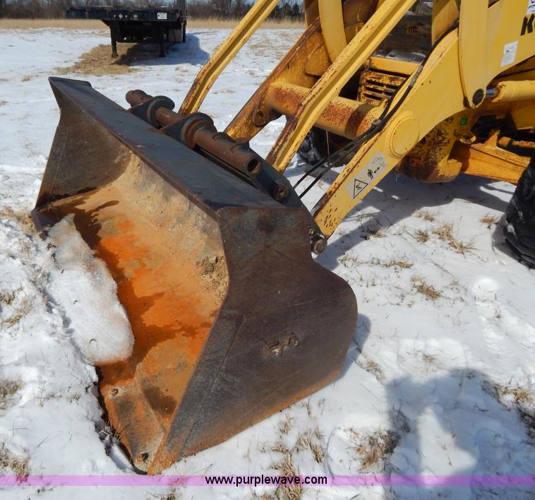 image for item I1160 2001 Komatsu WB140 backhoe