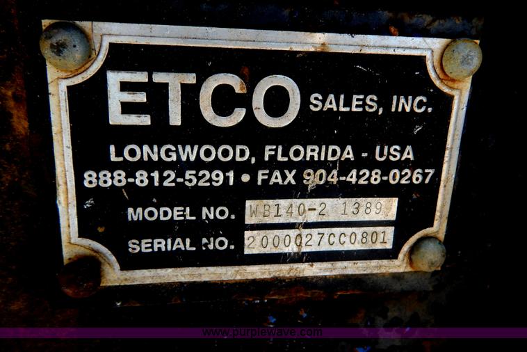 image for item I1160 2001 Komatsu WB140 backhoe