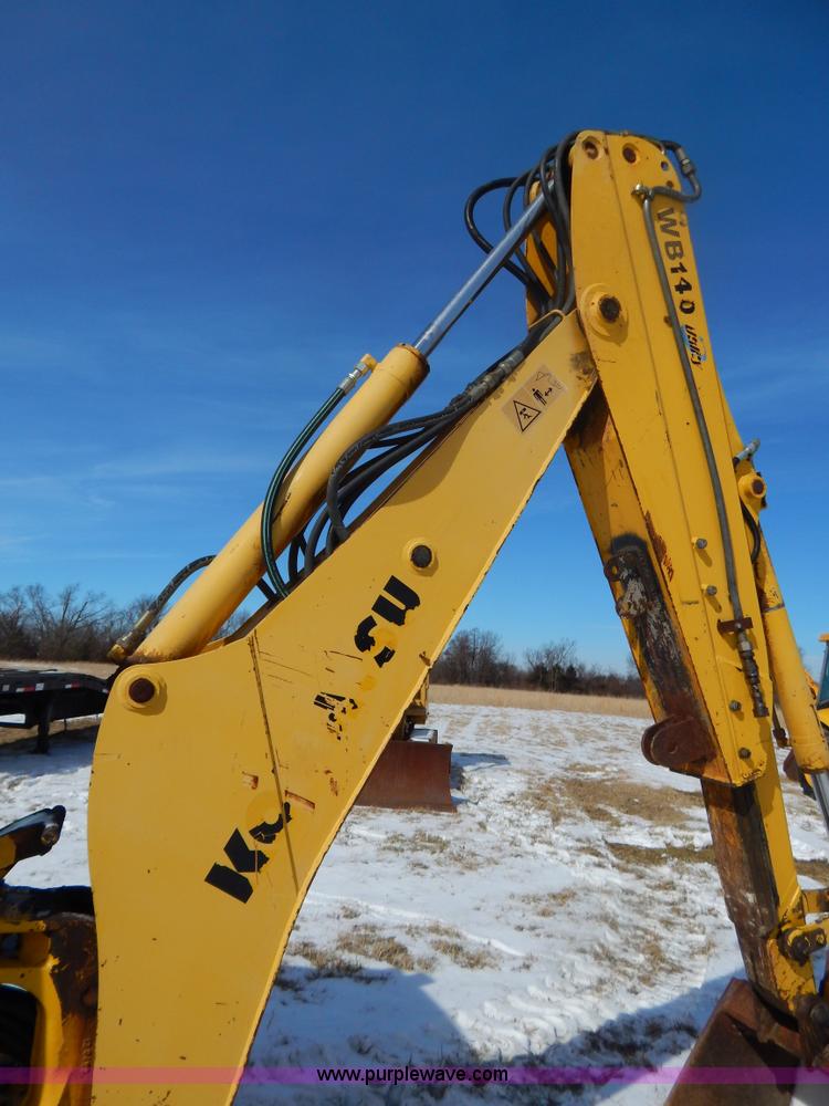 image for item I1160 2001 Komatsu WB140 backhoe