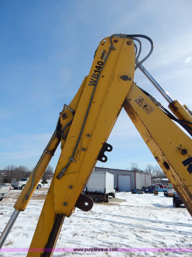 image for item I1160 2001 Komatsu WB140 backhoe