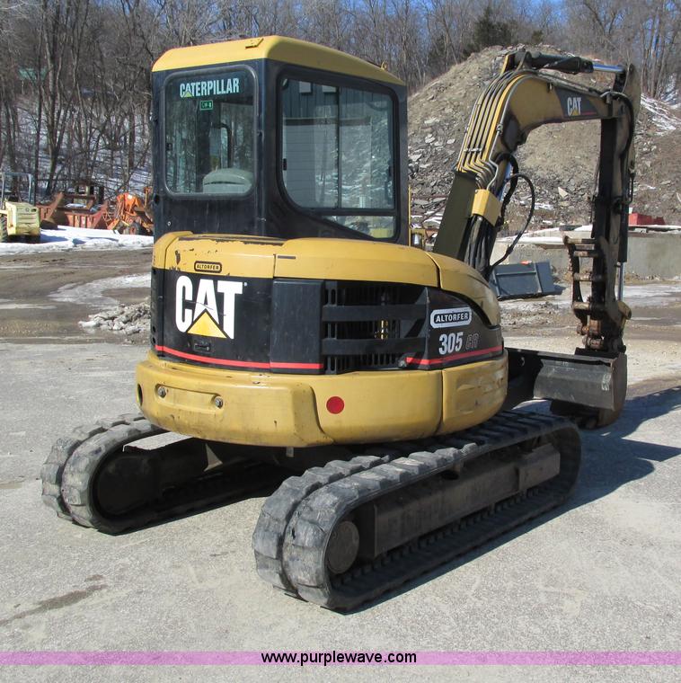 image for item I4197 2005 Caterpillar 305CR mini excavator