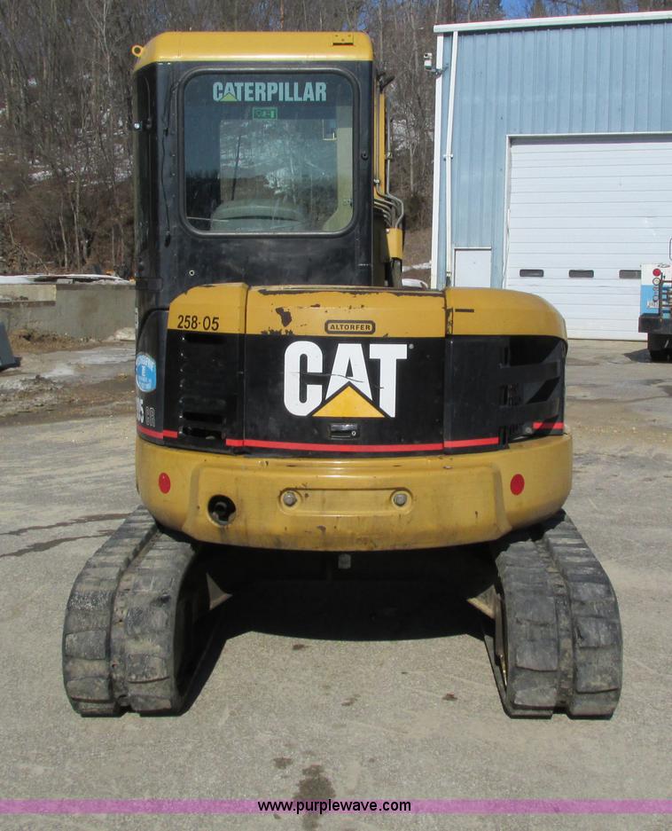 image for item I4197 2005 Caterpillar 305CR mini excavator