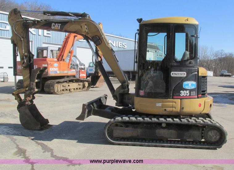 image for item I4197 2005 Caterpillar 305CR mini excavator