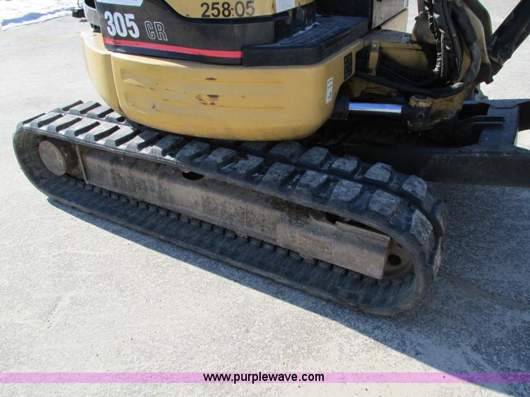 image for item I4197 2005 Caterpillar 305CR mini excavator