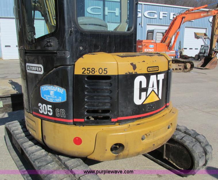 image for item I4197 2005 Caterpillar 305CR mini excavator