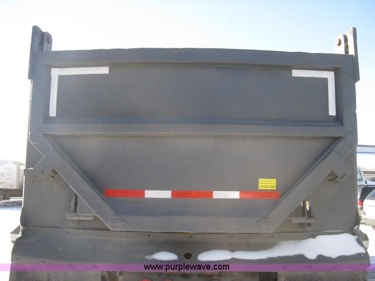 image for item I5626 1999 Stec barrel dump trailer