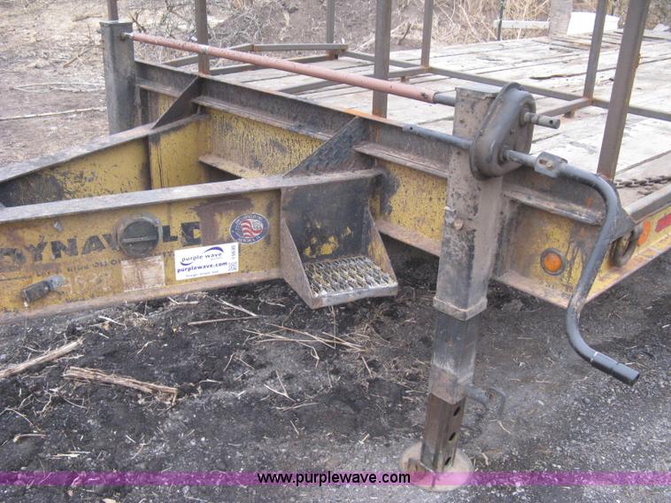 image for item I5630 1998 Dynaweld tandem axle equipment trailer