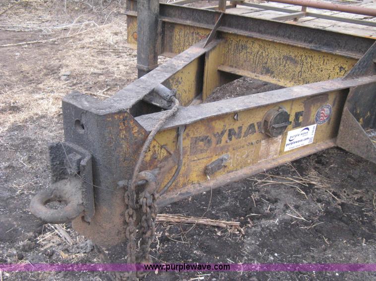 image for item I5630 1998 Dynaweld tandem axle equipment trailer