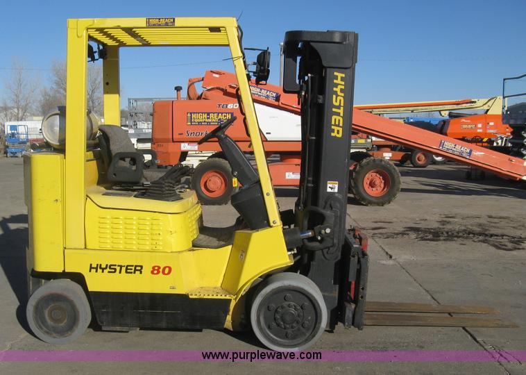 image for item I5643 Hyster S80XM-BCS forklift