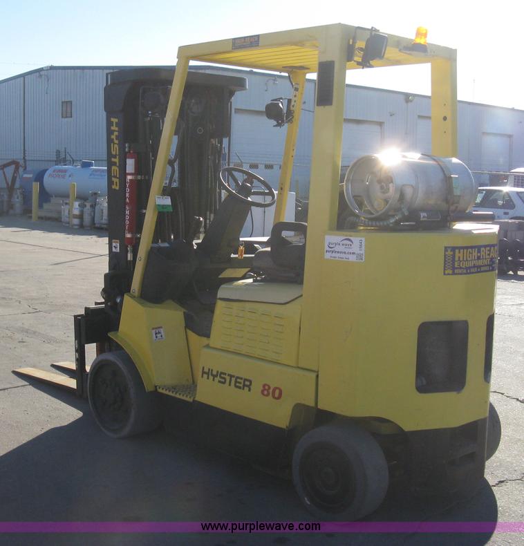 image for item I5643 Hyster S80XM-BCS forklift