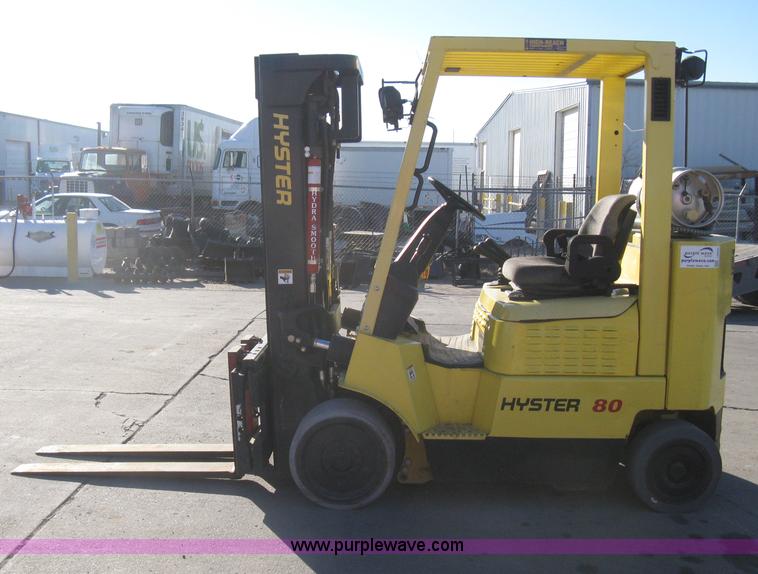 image for item I5643 Hyster S80XM-BCS forklift