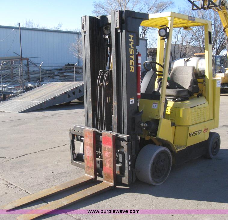 image for item I5643 Hyster S80XM-BCS forklift