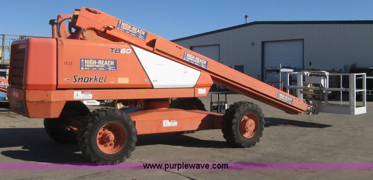 image for item I5645 1999 Snorkel TB60 boom lift