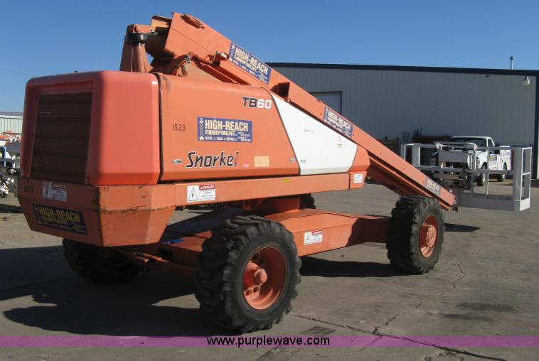 image for item I5645 1999 Snorkel TB60 boom lift