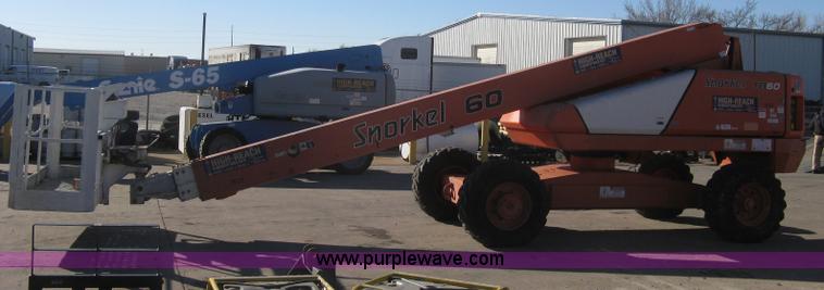 image for item I5645 1999 Snorkel TB60 boom lift