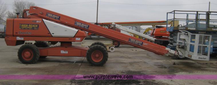 image for item I5646 1999 Snorkel TB60 boom lift