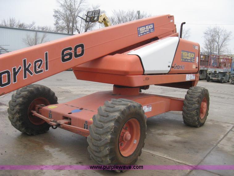 image for item I5646 1999 Snorkel TB60 boom lift