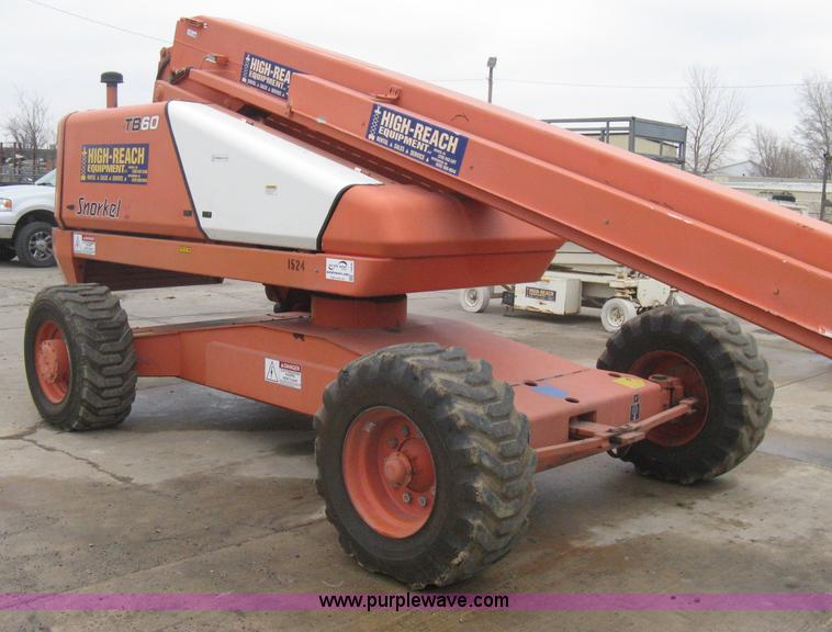 image for item I5646 1999 Snorkel TB60 boom lift