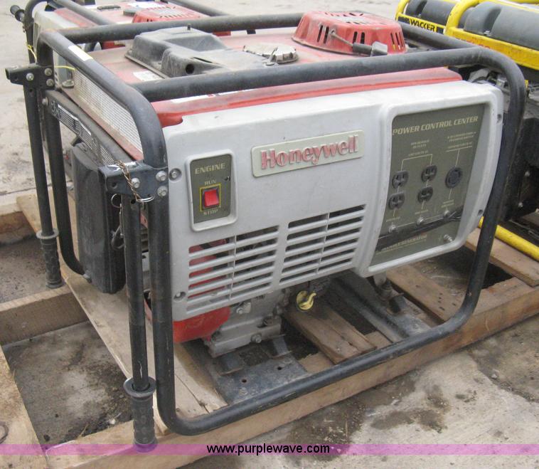 image for item I5649 (2) Honeywell 5500 gas powered generators