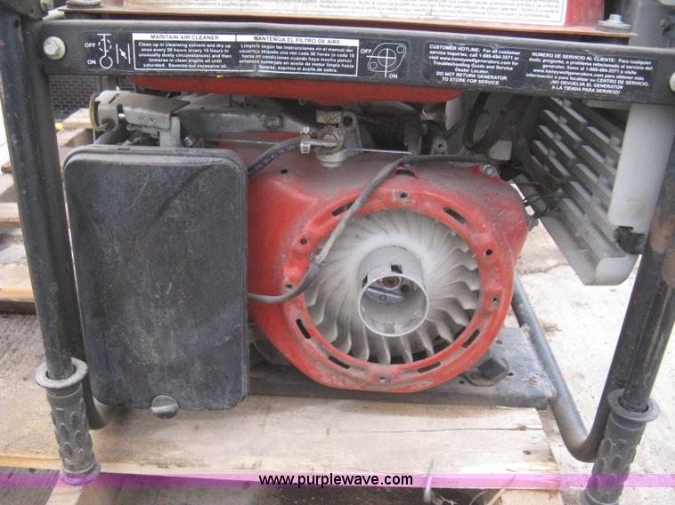 image for item I5649 (2) Honeywell 5500 gas powered generators