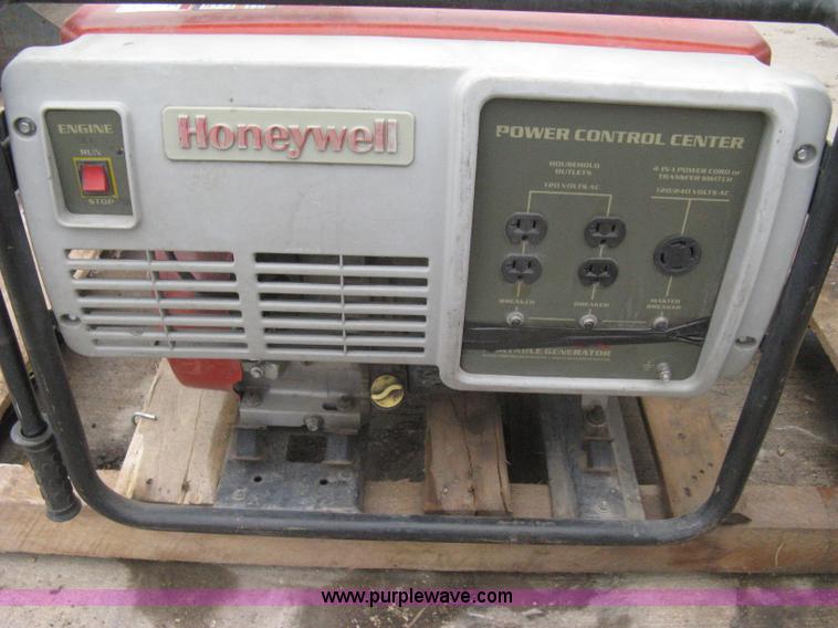 image for item I5649 (2) Honeywell 5500 gas powered generators