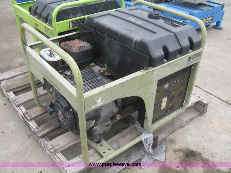 image for item I5650 (2) Pramac S5000 gas powered generators