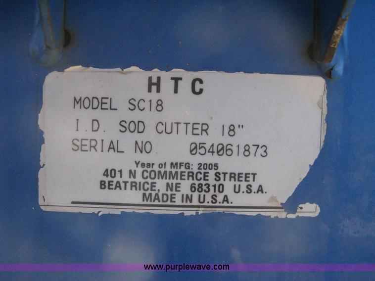 image for item I5651 Blue Bird 1873 sod cutter