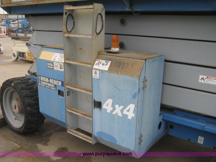 image for item I5652 2004 Genie GS-4390 rough terrain scissor lift