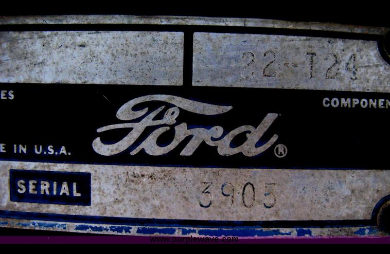 image for item I5742 Ford flail finish mower