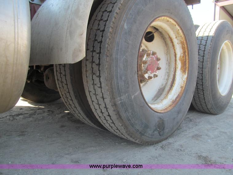 image for item I7228 1983 Peterbilt 359 semi truck