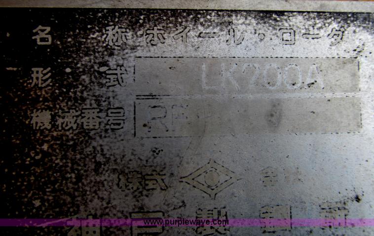 image for item I7229 Kobelco LK700A wheel loader