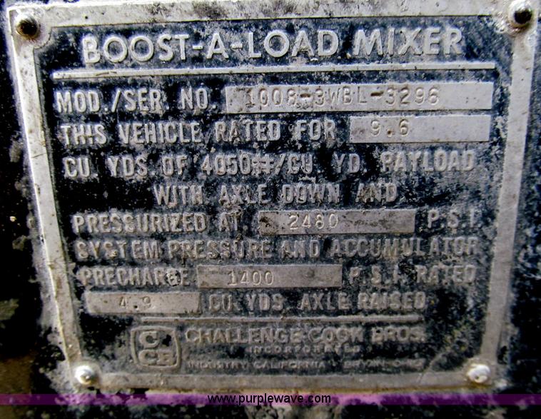 image for item I7231 1979 Kenworth C900 mixer truck