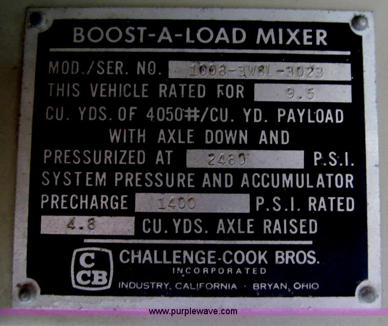 image for item I7237 1978 Peterbilt 348M mixer truck