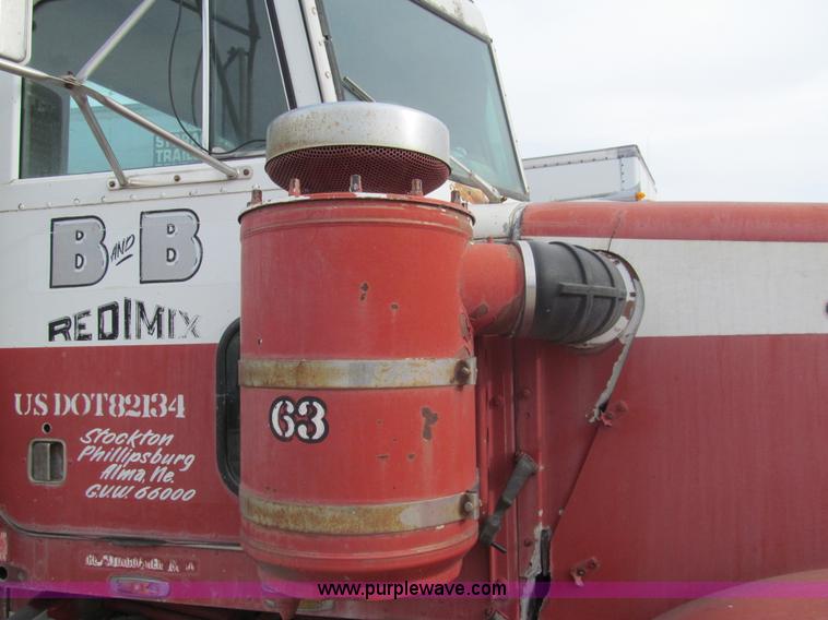 image for item I7237 1978 Peterbilt 348M mixer truck