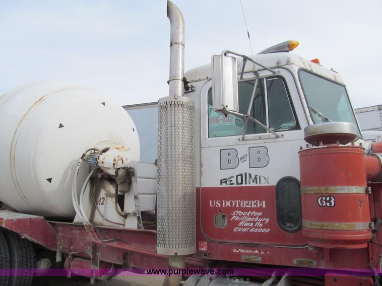 image for item I7237 1978 Peterbilt 348M mixer truck