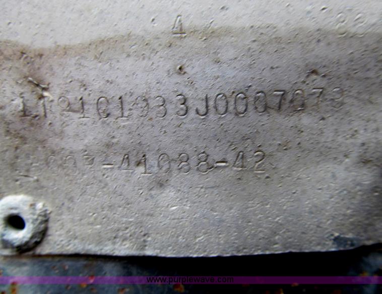 image for item I7239 1988 Corn Husker 14' pup dump trailer