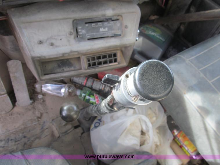 image for item I7240 1991 Mack RD688S triple axle dump truck