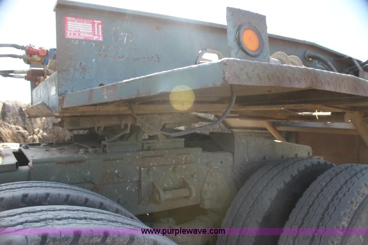 image for item I7496 1981 King 50 ton detach triple axle lowboy trailer