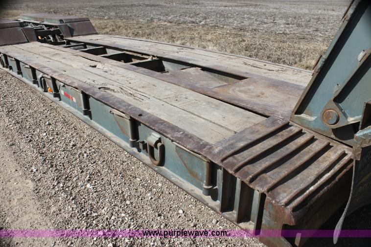 image for item I7496 1981 King 50 ton detach triple axle lowboy trailer