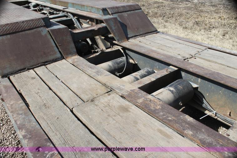 image for item I7496 1981 King 50 ton detach triple axle lowboy trailer