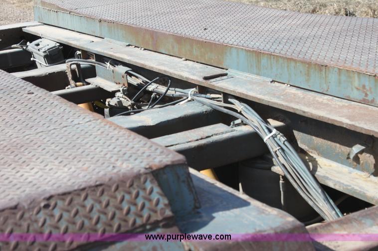 image for item I7496 1981 King 50 ton detach triple axle lowboy trailer