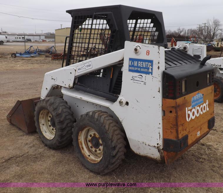 image for item I9116 1995 Bobcat 753 skid steer