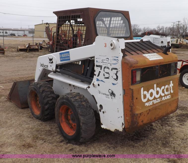 image for item I9117 1999 Bobcat 763 skid steer