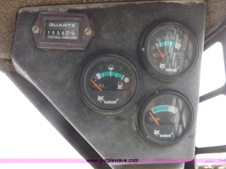 image for item I9117 1999 Bobcat 763 skid steer