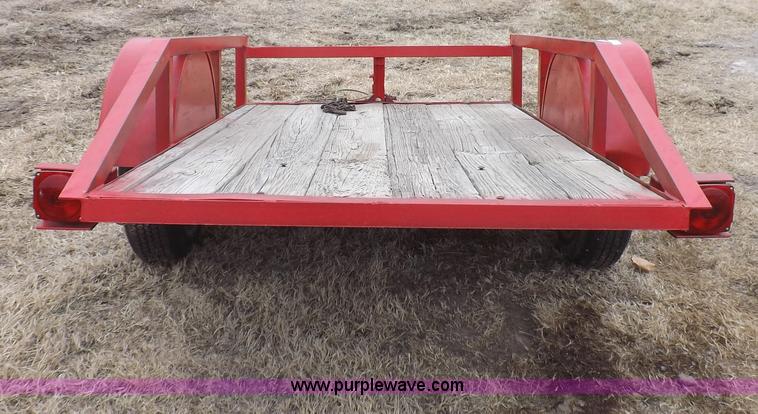 image for item I9118 Single axle trailer